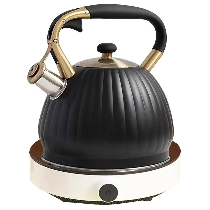 

Tea Kettle Whistling Stainless Steel Teakettle With Whistling Spout 3.5L Boiling Teapot For Hot Water Fast To Boil for Home Kit