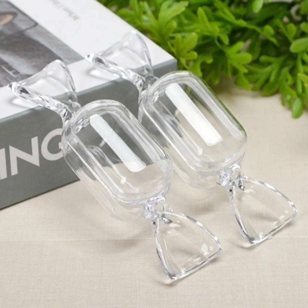 10pcs Cute Transparent Mini Candy Box Candy Shape Party Decor Snack Gift Box Earrings Jewelry Box Shower Party