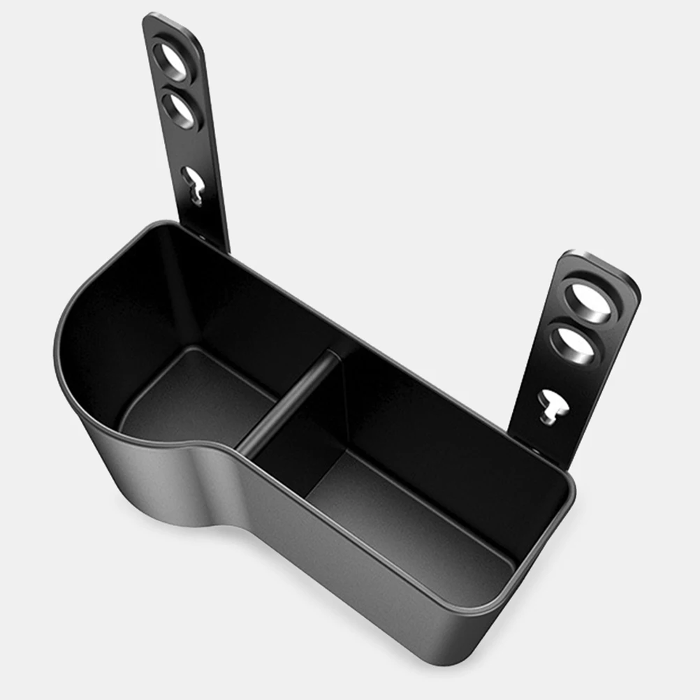 

2 Pcs Car Children's Drink Holder Backseat Headrest Organizer Storage Bag Plastic Food and Cup Tray Cards Automotive Organizers