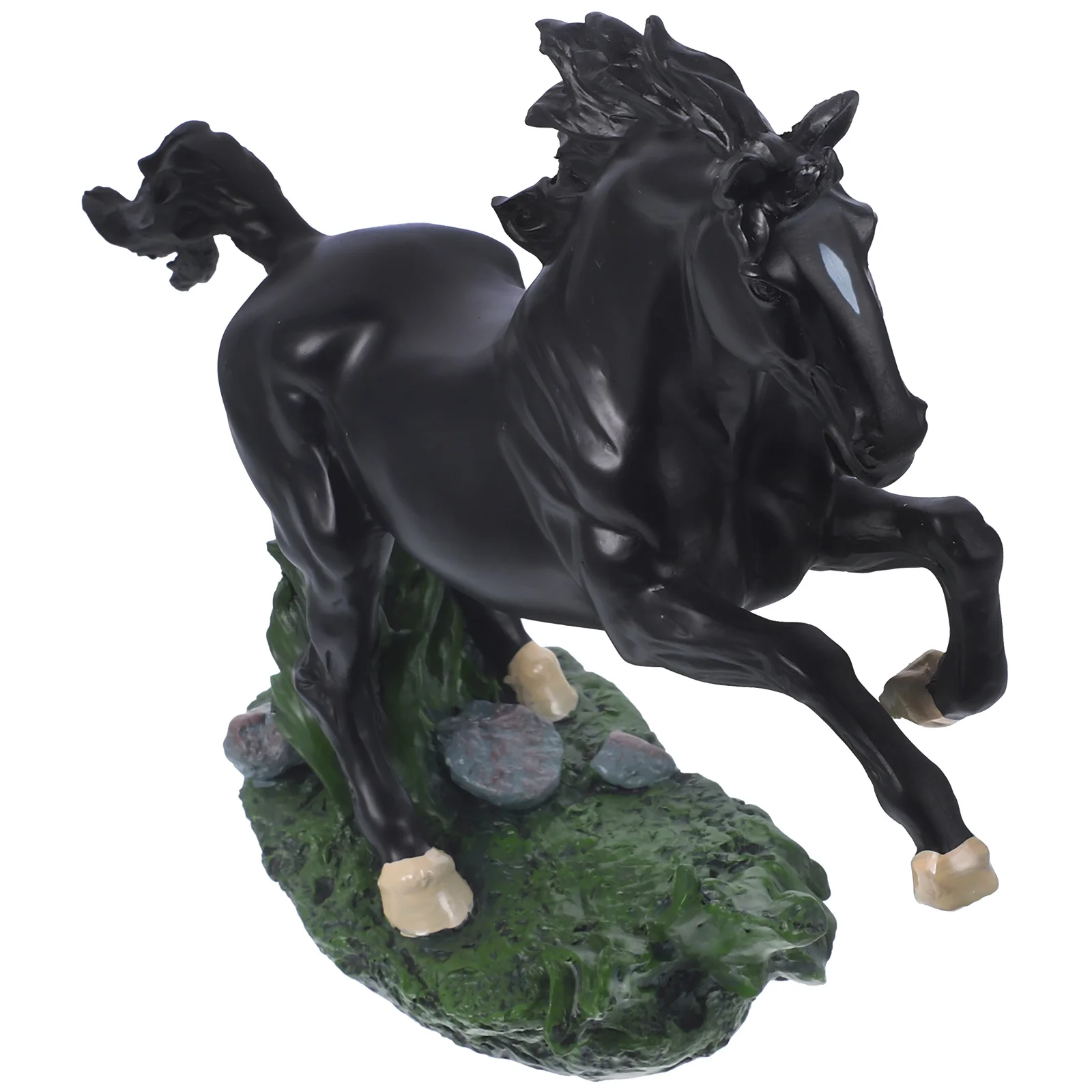 

Equestrian Craft Desk Decoration Horse Horse Modeling Craft Figurine Modern Tabletop nament Home Office Item