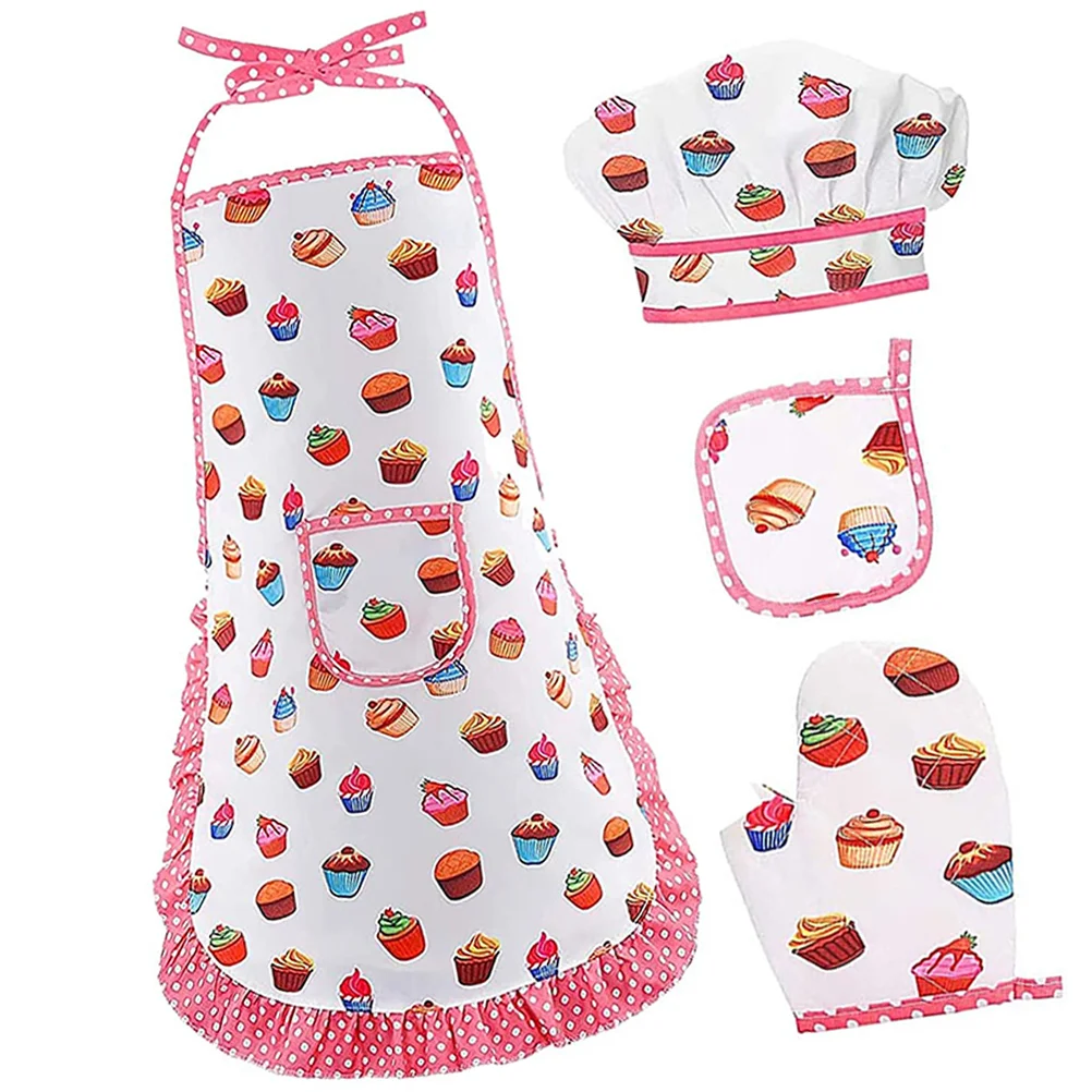 

Cooking Utensils Children's Apron Baby Girl Kids Kitchen Aprons Bulk Cloth Chef for