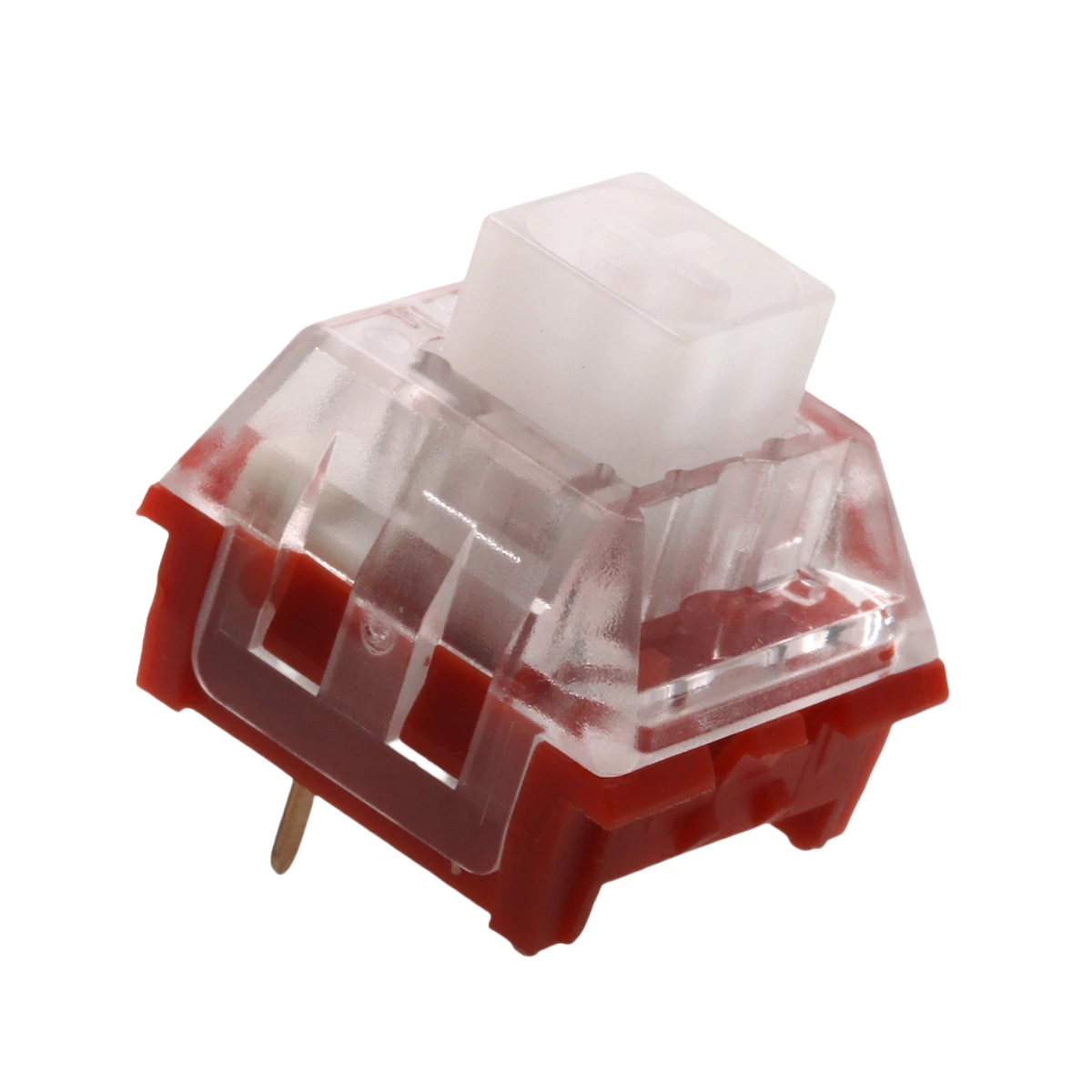 Kailh Box Pro Roter Schalter, 35 g, linear, 3-polig, HotSwap-Schnelltrigger-Schalter für MX-Gaming-Mechanische Tastatur, Provider Diego Diego Diego