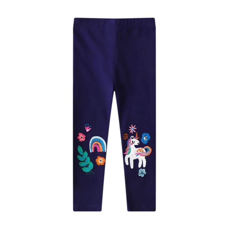 Springen Meter Nieuwe Aankomst Herfst Lente Meisjes Leggings Broek Volledige Lengte Hot Selling Baby Skinny Potlood Broek Schattige Meisjes Broek