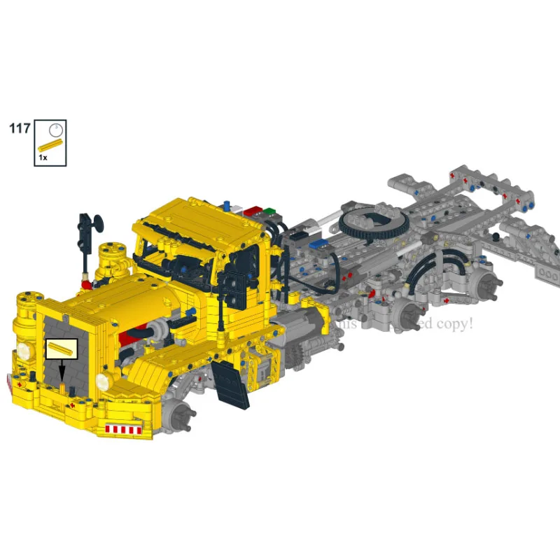 

MOC-107151Желтый новый город на большие расстояния, большая емкость, транспортный самолет, строительный блок, модель 5560 деталей, игрушка на день рождения для детей
