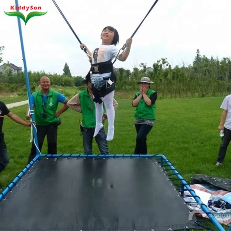 steel frame bungee jumping equipment for sale, theme amusement park bungee jumping for kids