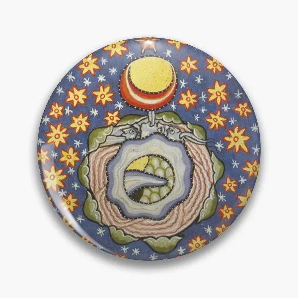 Cosmic Egg By Saint Hildegard Of Bingen  Soft Button Pin Hat Badge Funny Brooch Jewelry Decor Gift Collar Cartoon Creative Metal