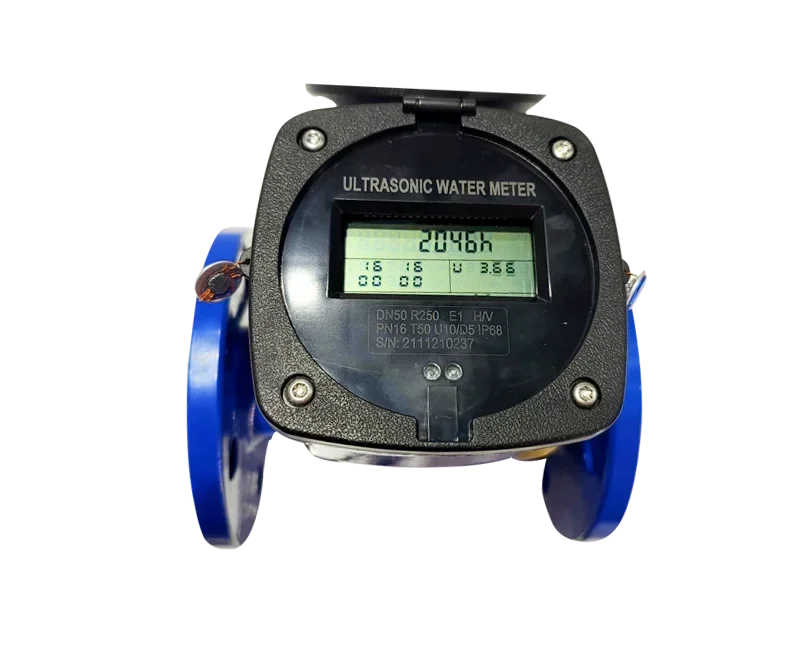 Ultrasonic Water Meter with  MODBUS Output Smart 3.6V Battery Powered Two-channel