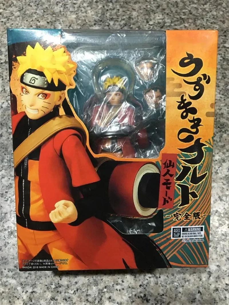 Figura de Anime Uzumaki Rasengan, articulaciones súper móviles, cambio de cara, colección de figuritas, modelo de regalo, Naruto Shippuden, juguetes