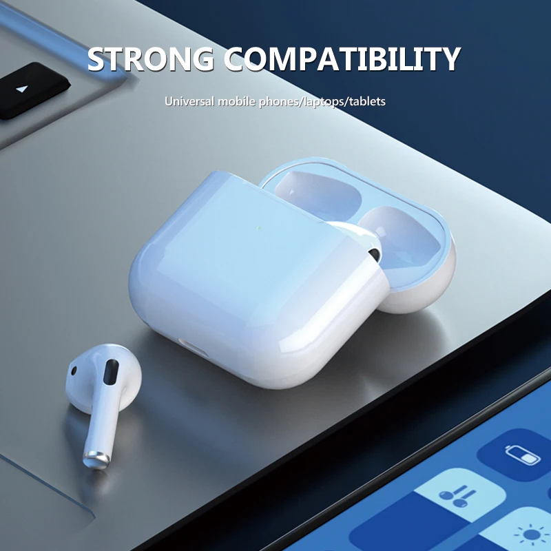 2023 TWS Air Pro 4 Fone Bluetooth Earphones Wireless Headphones with Mic Touch Control Wireless Bluetooth Headset Pro 4 Earbuds