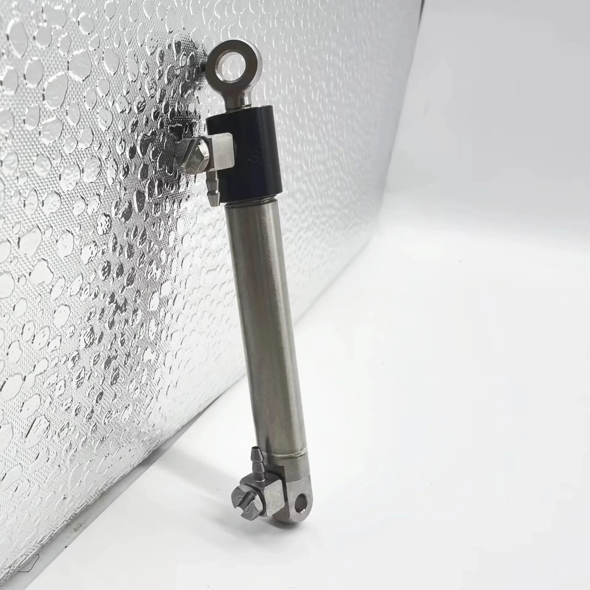 LESU Metall-Hydraulikzylinder 70,6 mm bis 110,60 mm für 1/4 RC-Autos Lenksystem TH22490 LKW DIY Zubehör Spielzeug – Detail 5