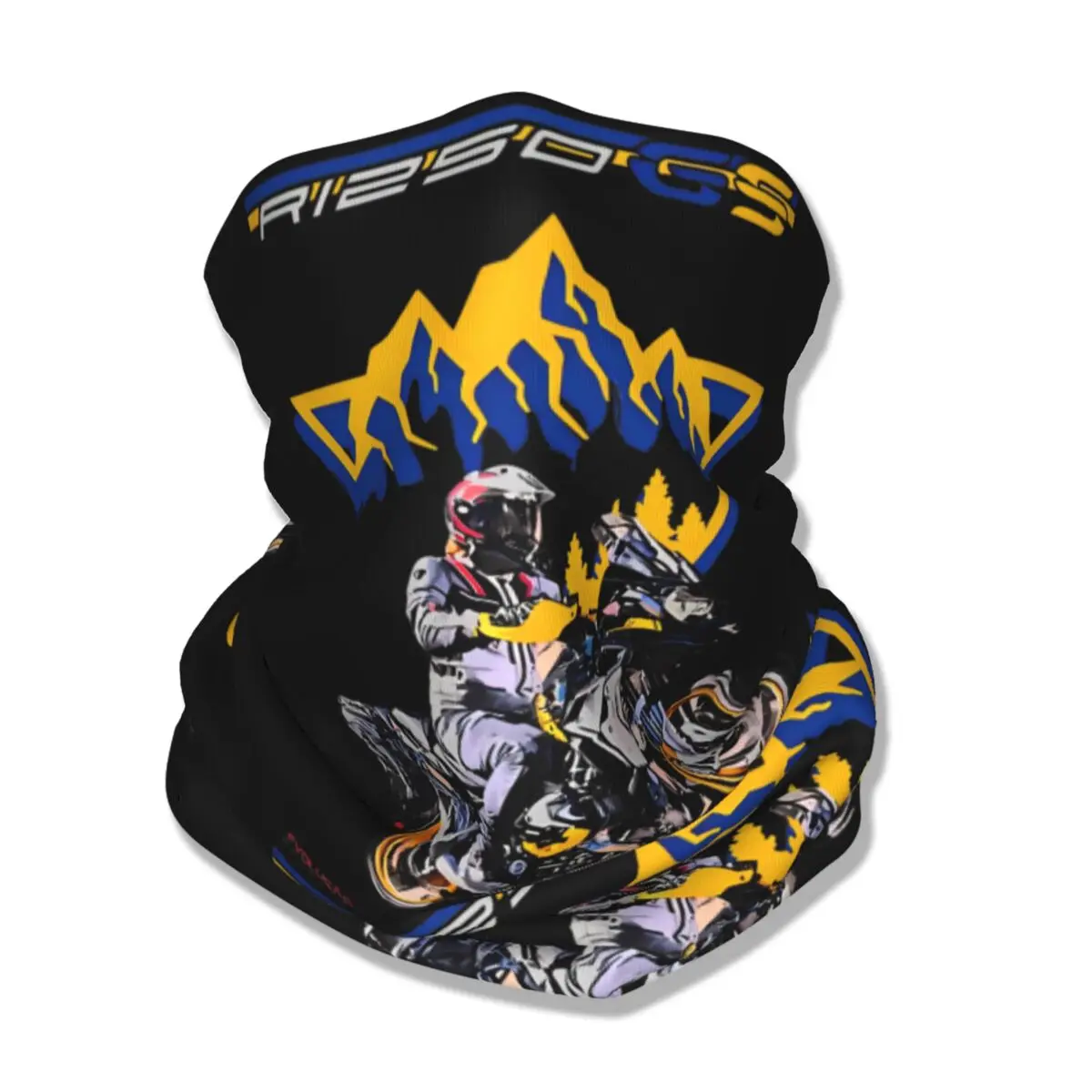 R1250 GS Racing Bandana Neck Cover Printed Motorcycle Magic Scarf Warm Cycling Scarf Hiking for Men Women Adult All Season