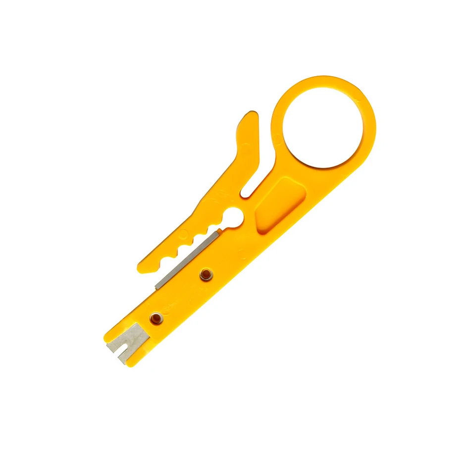 Network Cable Cutter MINI Portable Wire Stripper Knife Crimper Pliers Crimping Tool Cable Stripping Pocket Multitool