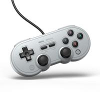 8Bitdo SN30 Pro USB Wired Gamepad for Switch, Windows & Raspberry Pi(Gray Edition)