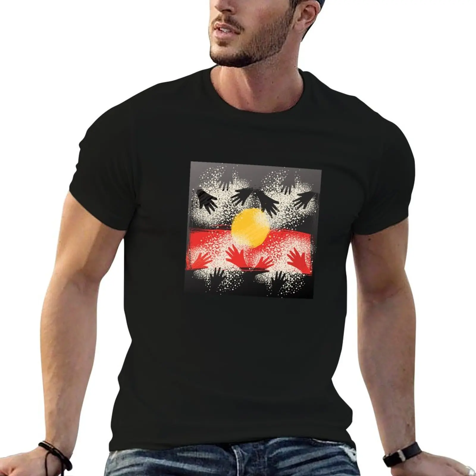 Awesome Aboriginal Dot Art T-Shirt shirts graphic graphic t shirt vintage luxury clothes men