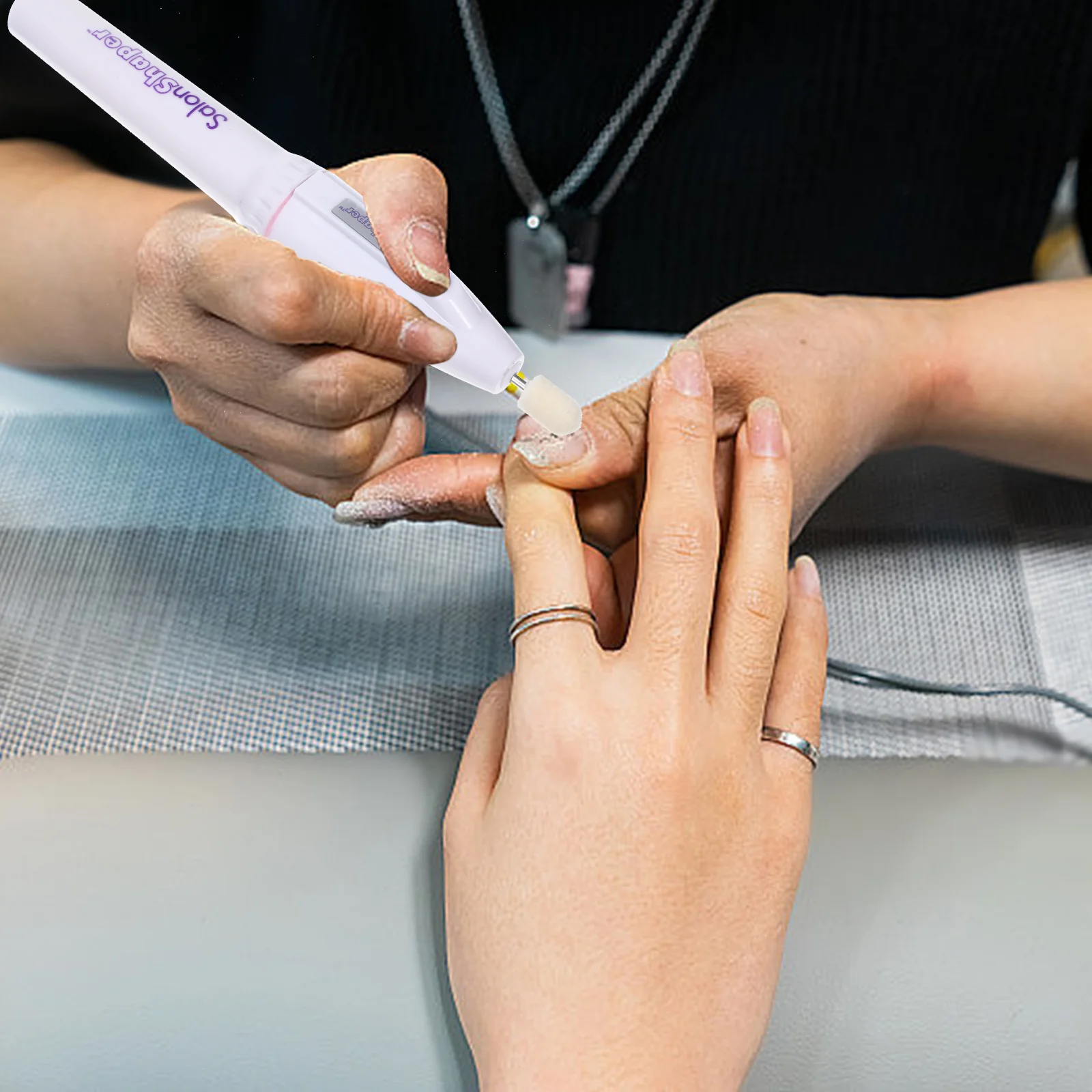 Herramienta de cuidado de uñas, taladro eléctrico profesional para manicura y pedicura, pulido de lima