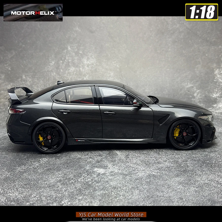 MOTORHELIX 1/18 scale New Alfa Romeo Giulia GTAm Car model Metal die cast model Holiday gift collection