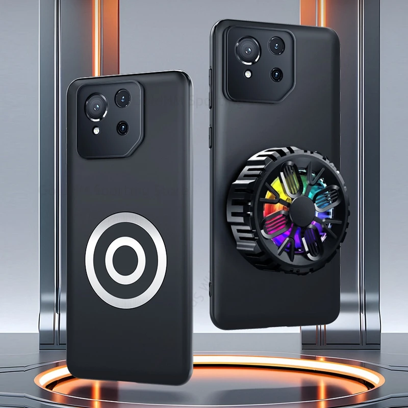 

Cooling Heat Dissipation Tough Magnetic Case For ASUS Rog Phone 9 8 Pro Wireless Charging For Magsafe Cover Rog Phone 8 7 9 Pro