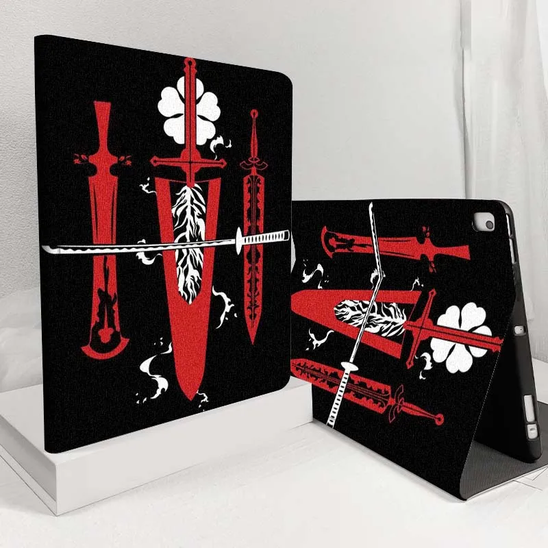 

Anime Black Clover Art Cool For iPad Pro Air Mini 1 2 3 4 5 6 7 8th 9th 10th 11th 10.2 9.7 10.5 10.9 11 12.9 13 Inch Tablet Case