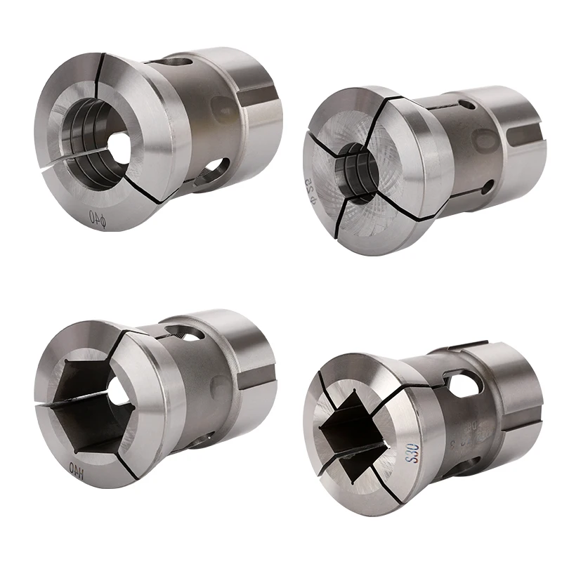 #Numerical control lathe chuck 46 36 42 640 173E 0630 collet He Long Jiecheng round hole hexagonal high precision
