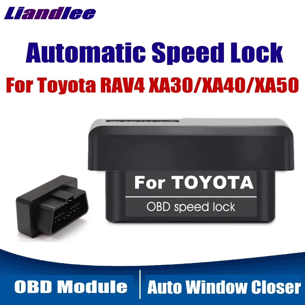 Automatic Car Speed Lock Decoder For Toyota RAV4 RAV 4 XA30/XA40/XA50 2008-2026 OBD Accessories Auto Door Closer Module
