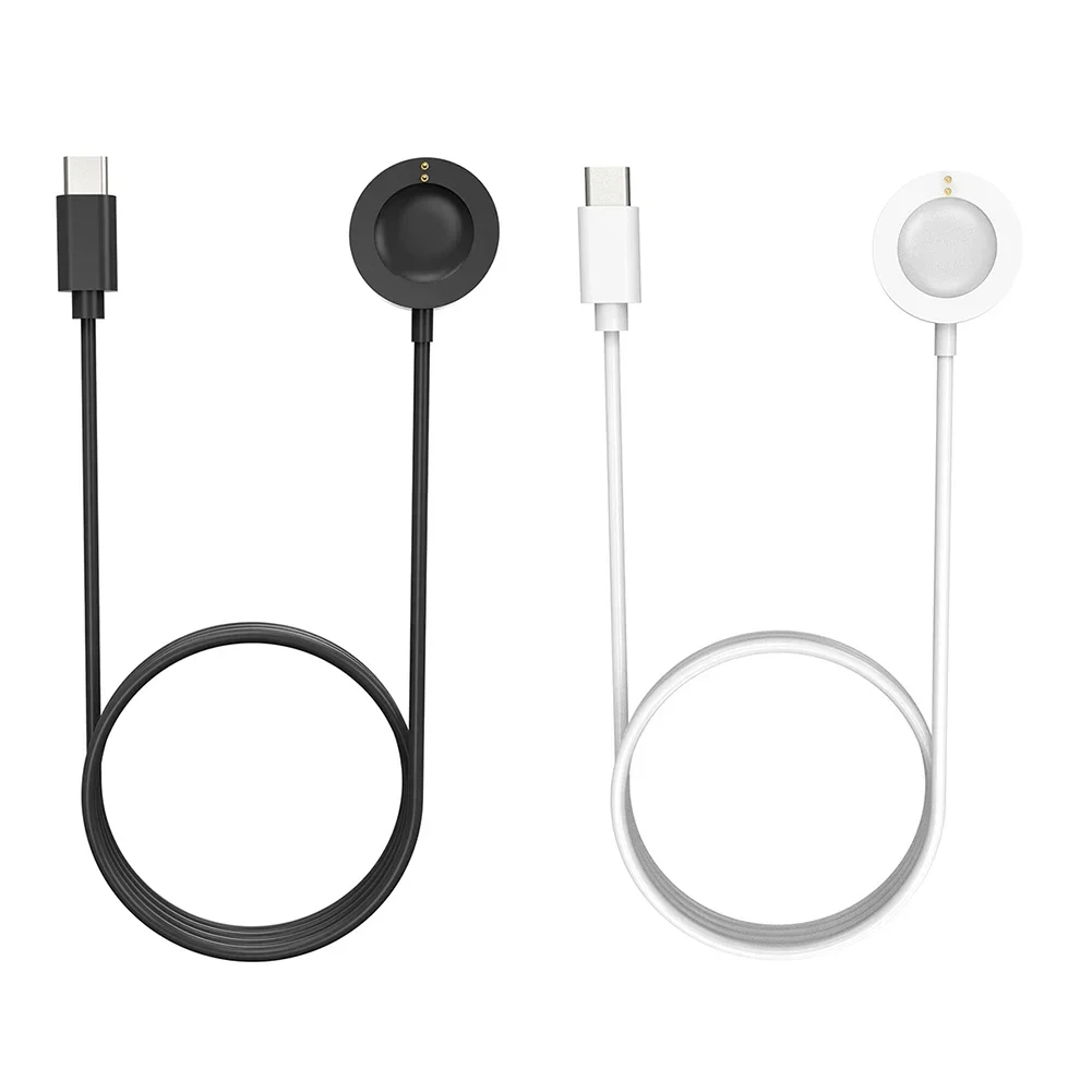 قاعدة شحن مغناطيسية سريعة الشحن USB من النوع C بطول 1 متر لكابل شحن الساعة الذكية Fossil Gen 6 / Fossil Gen 4 / Fossil Gen 5