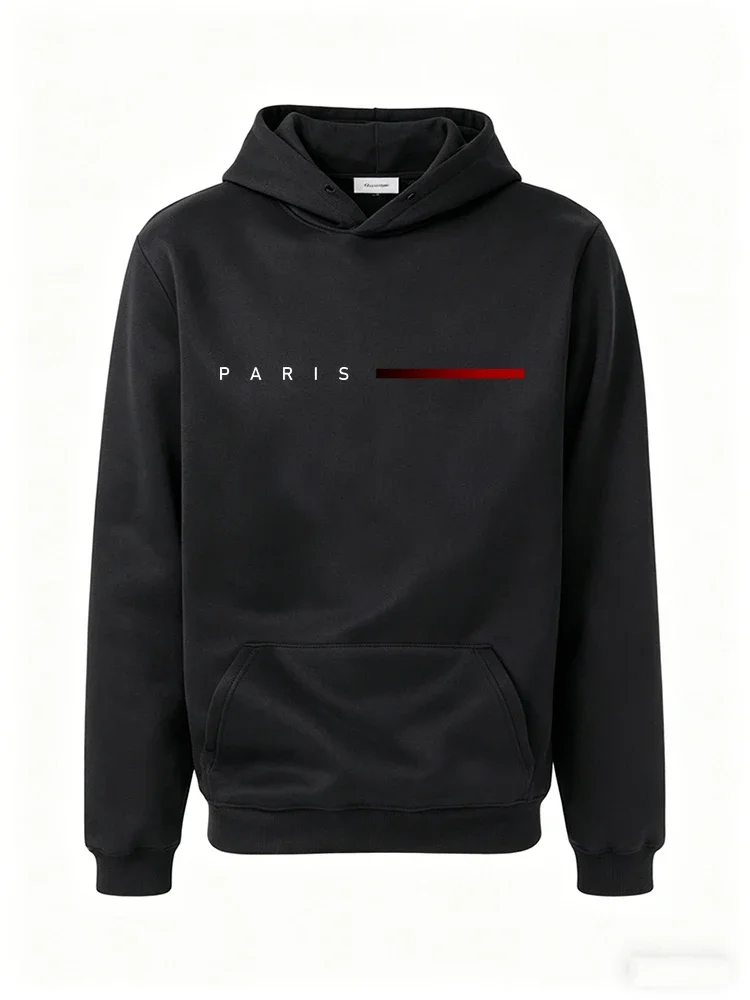 2026 New Men's Tracksuit Print Casual Hooded Sweatshirt Outdoors Sports Jogging Man Clothes Autumn Winter Single Hoodies Pants view 4