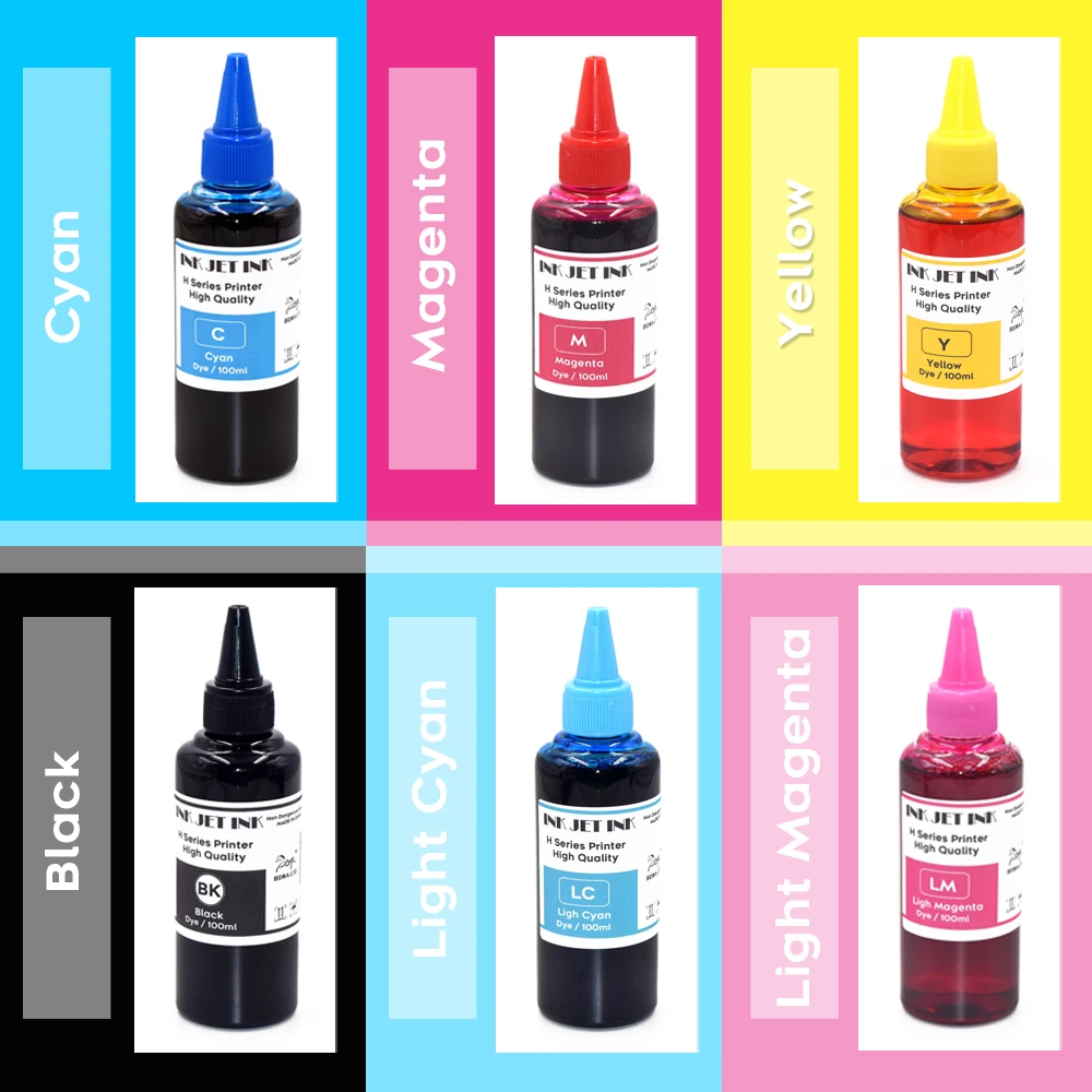 T2431 T2771 IC70 IC80 Dye Or Pigment Ink For Epson XP-55 750 760 850 860 950 960 970 EP-706 805 806 905 906 707 977 807 Printers