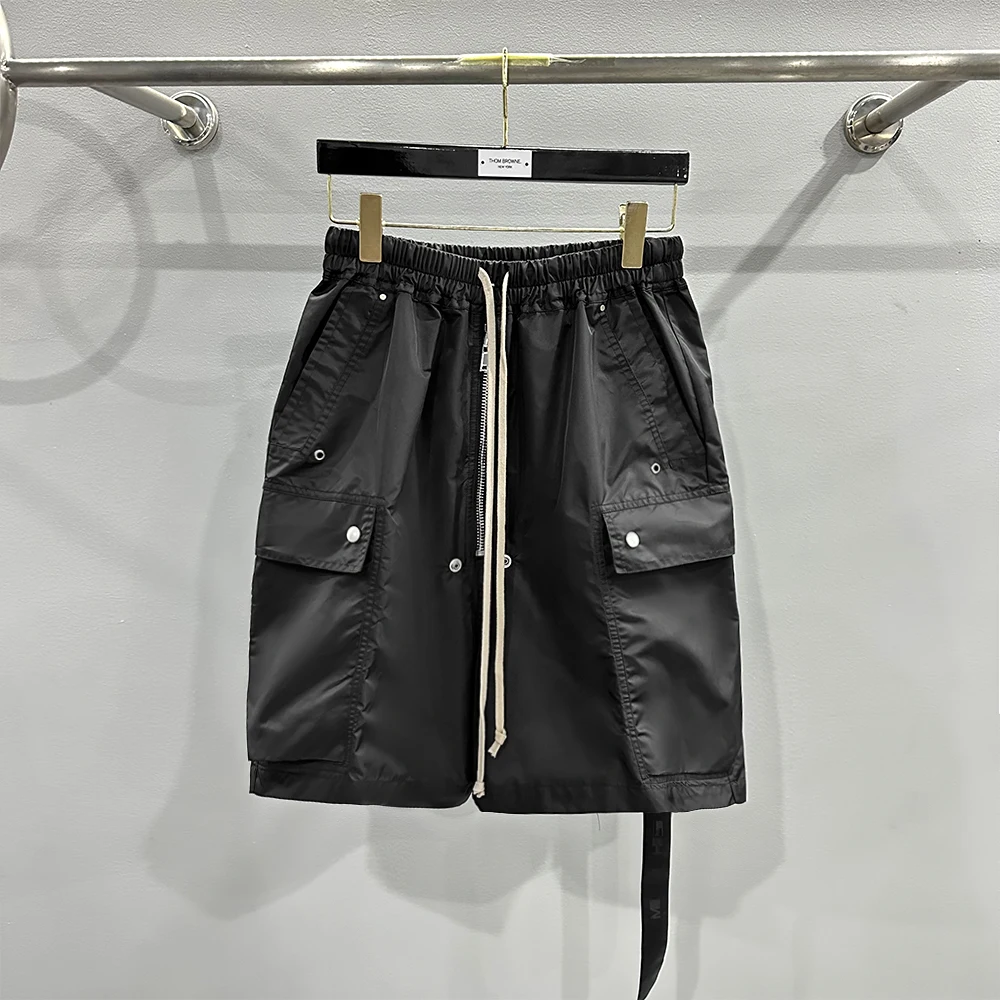 

Dark Men Casual Harem Short Cotton Gothic Style Men's Clothing Sweatpants Summer High Street Women Loose Black Short