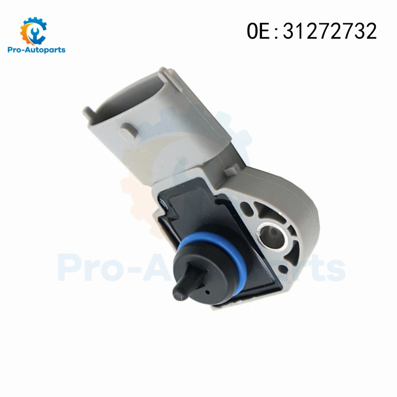 31272732 연료 압력 센서 LR015294, 볼보 XC60 XC70 XC90 V50 V70 S80 S60 T5 T6, 랜드로버 LR2 용, 4 핀, 0261230238