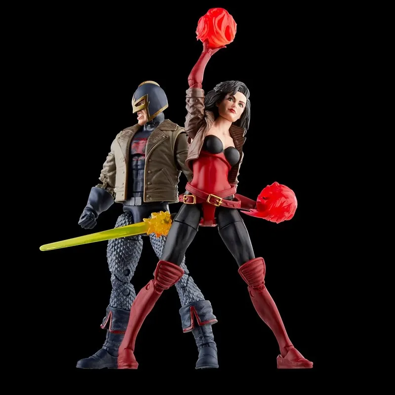 Marvel Legends Black Knight & Sersi Avengers 60th Anniversary Beyond Earth'S Mightiest 2-Pack 6