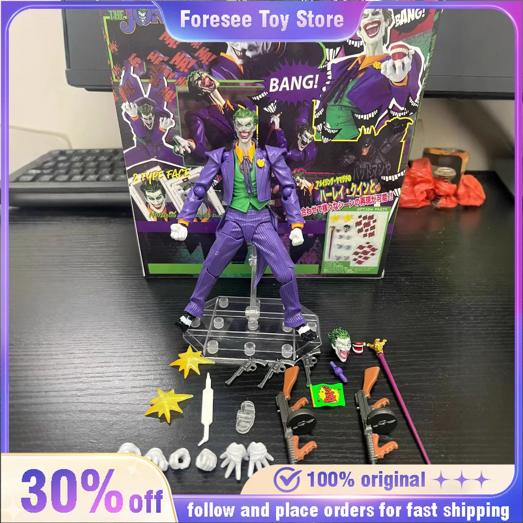 16 cm Detective Comics Joker Verwijderbare Figuur KAIYODO Task Force X Suicide Squad Model Desktop Ornament Beste Cadeaus voor Kinderen