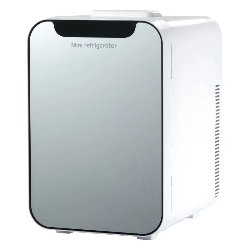 Mini-Kleinkühlschrank für Auto, Zuhause, Studentenwohnheim, geringer Stromverbrauch, Dual-Core-Kühlung, ungestört, geräuschlos, Frischhaltungskühlschrank