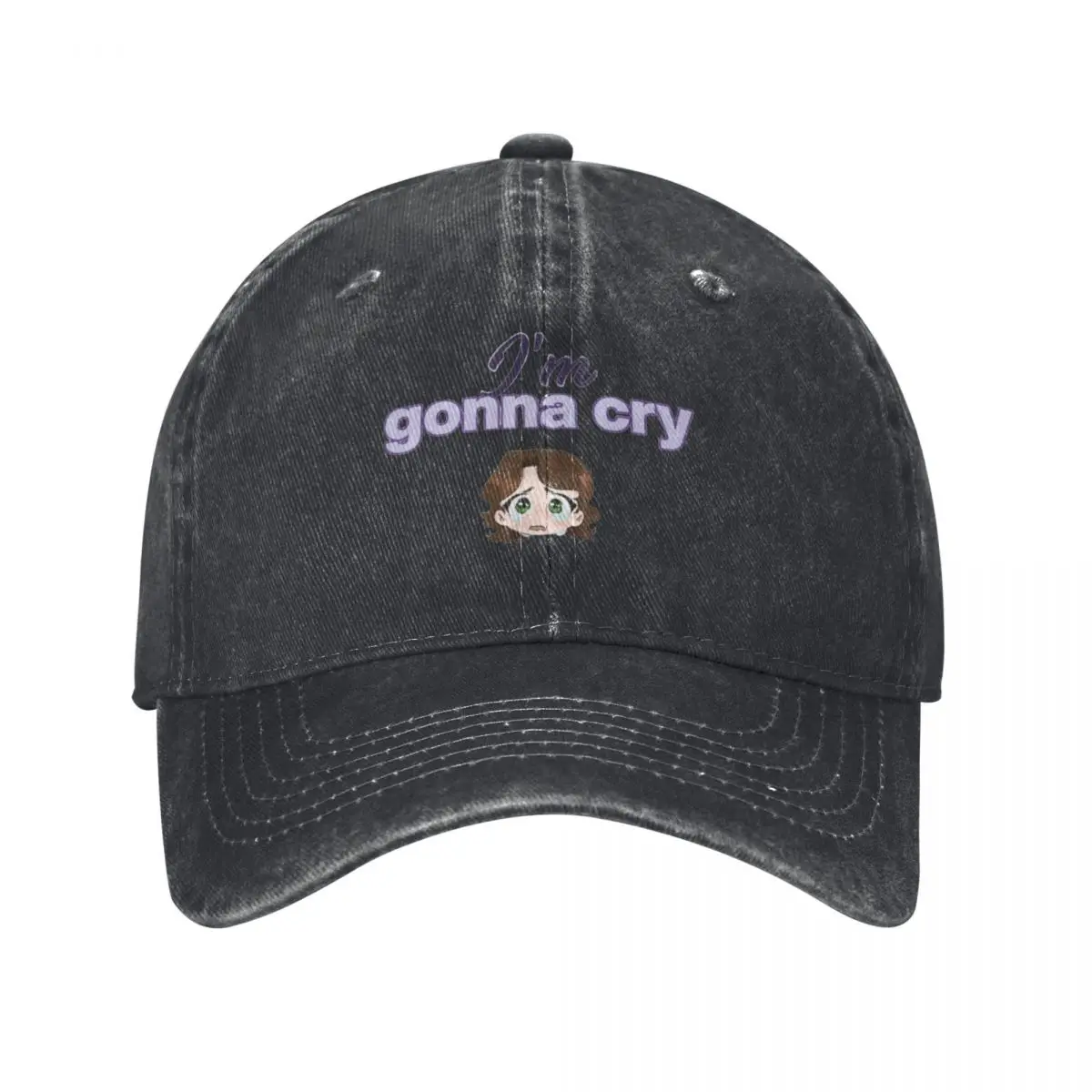 I'm Gonna Cry DabriaGames Baseball Cap Military Cap Man Golf Hat Man Luxury hard hat Woman Men's