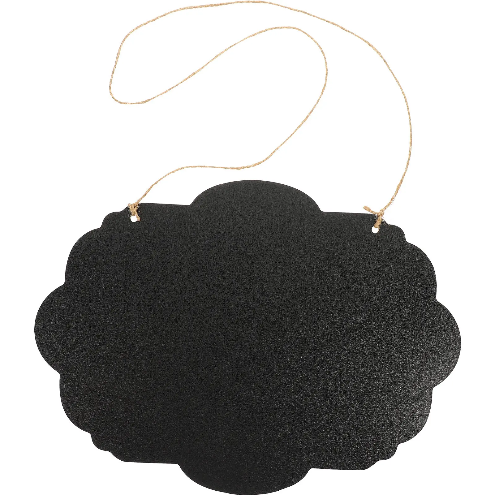 

Wall Hanging Double Sided Memo Board Chalkboard Sign Door Message Board Small Decorative Hanging Blackboard Chalkboard Sign