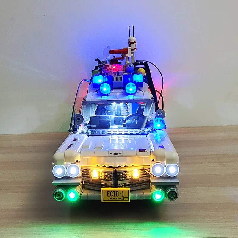 LED Light Set For 10274 GHOSTBUSTERS ECTO-1 compatible 50016 (Only LED Light, NOT Include The Model Bricks)