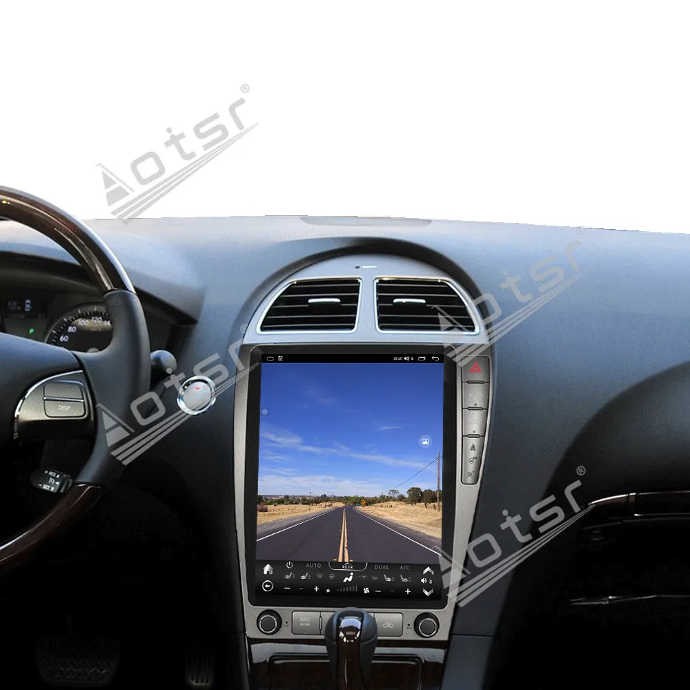 12 Inch HD Screen For Lexus ES350 2009-2012 Android 14 CarPlay Radio GPS Navi Touch Screen Multimedia Player Stereo Head  Unit