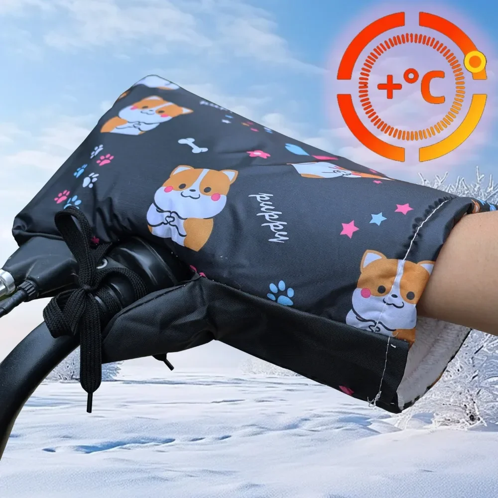 

Motorcycle Handlebar Muffs Winter Equipment Mitts Warmer Gloves Waterproof Handmuffs Bicycle Handle Cover Hand Covers Warmers