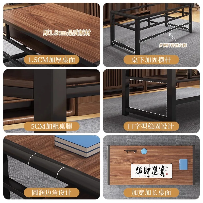 طاولة الخط الصيني الجديدة طاولة الرسم مكتب منزلي فرشاة مكتب الكتابة