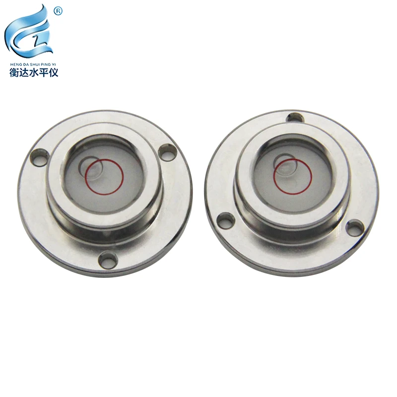 Horizontal bubble high-precision level for flange base, level gauge 32 * 21 * 11mm