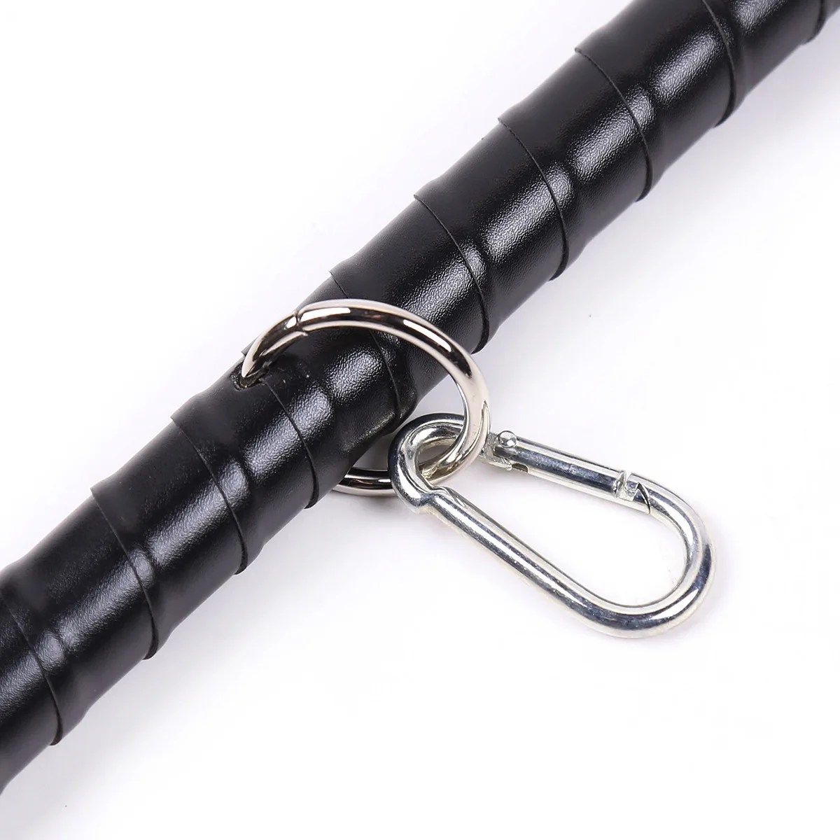 Esparcidor de cuero sintético de Metal y acero inoxidable para esposas, accesorio erótico de BDSM para muñeca y tobillo