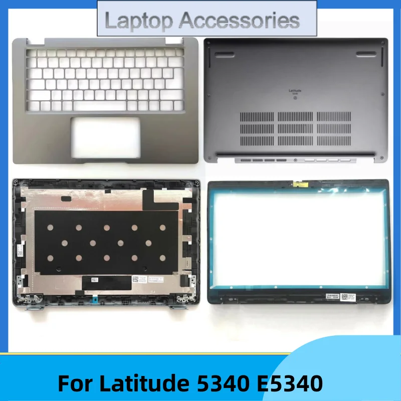 

HJ Новый для Latitude 5340 E5340, задняя крышка ЖК-дисплея, верхний корпус 06GY2H/передняя панель/верхняя часть корпуса, крышка упора для рук/нижняя нижняя часть корпуса