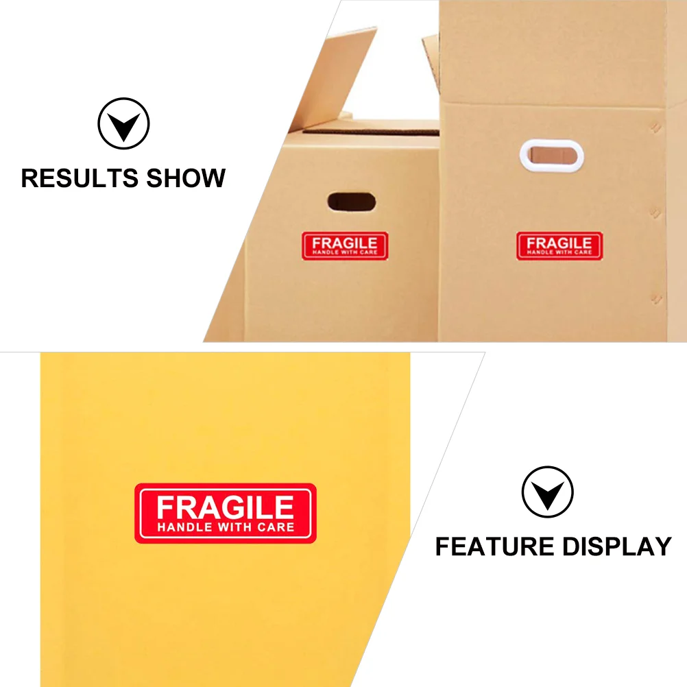 150pcs Fragile Label Stickers Handle with Care Shipping Moving Stickers Fragile Sticker Handle with Care Sticker