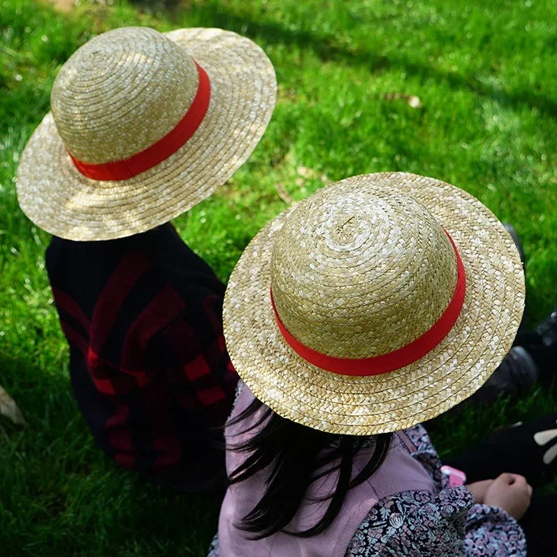 Dropshiping Papyrus Yellow Primary Straw Hat Japanese Anime Cosplay Beach Hat Cap