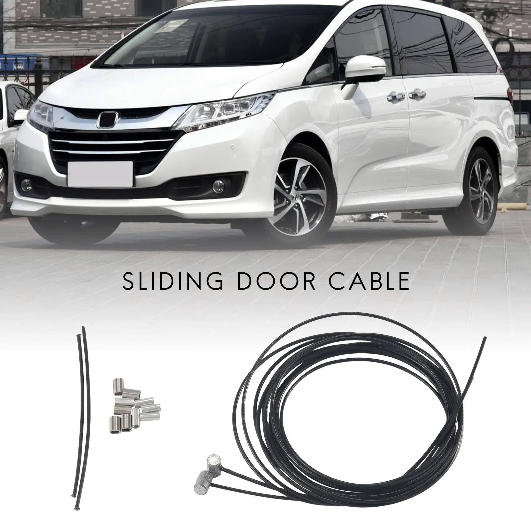 pour Honda Odyssey 2011-2017 Jeu de RéParation de Câble de Porte Coulissante 72050-TK8-A12 les Accessoires de Voiture