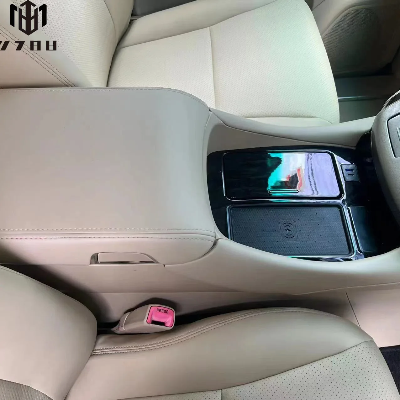 من أجل To yo ta Alphard/Vellfire 30 AGH صندوق مسند الذراع مع شحن لاسلكي