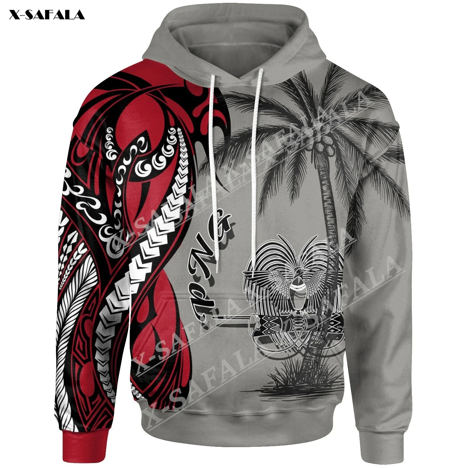 

Papua New Guinea Classical Coconut Tree 3D Print Zipper Hoodie Men Pullover Sweatshirt Hooded Jersey Tracksuits Outwear Coat