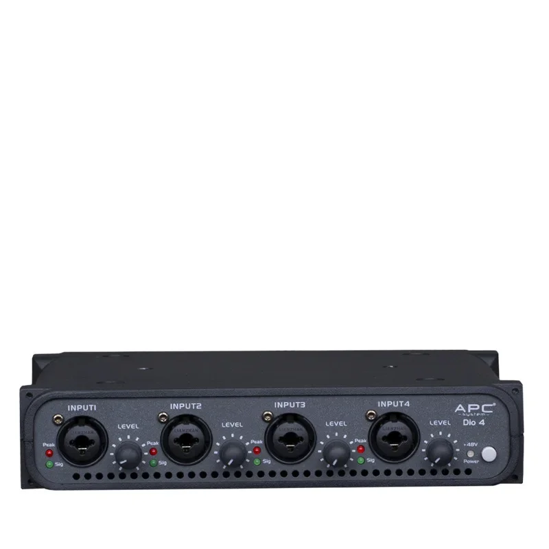 ECC DIO4 Beauty Flute 48 Fantasy Power Dante Audio Interface 4-Way Input 4-Way Output Network Audio Interface