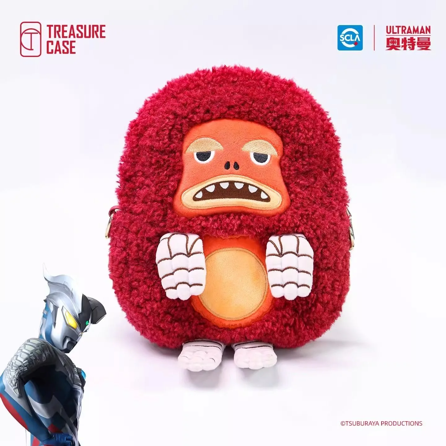 

Genuine Ultraman Blazar Monster Pigmon Crossbody Bag Anime Figure Tool Storage Bag Wallet Children Birthday Gifts