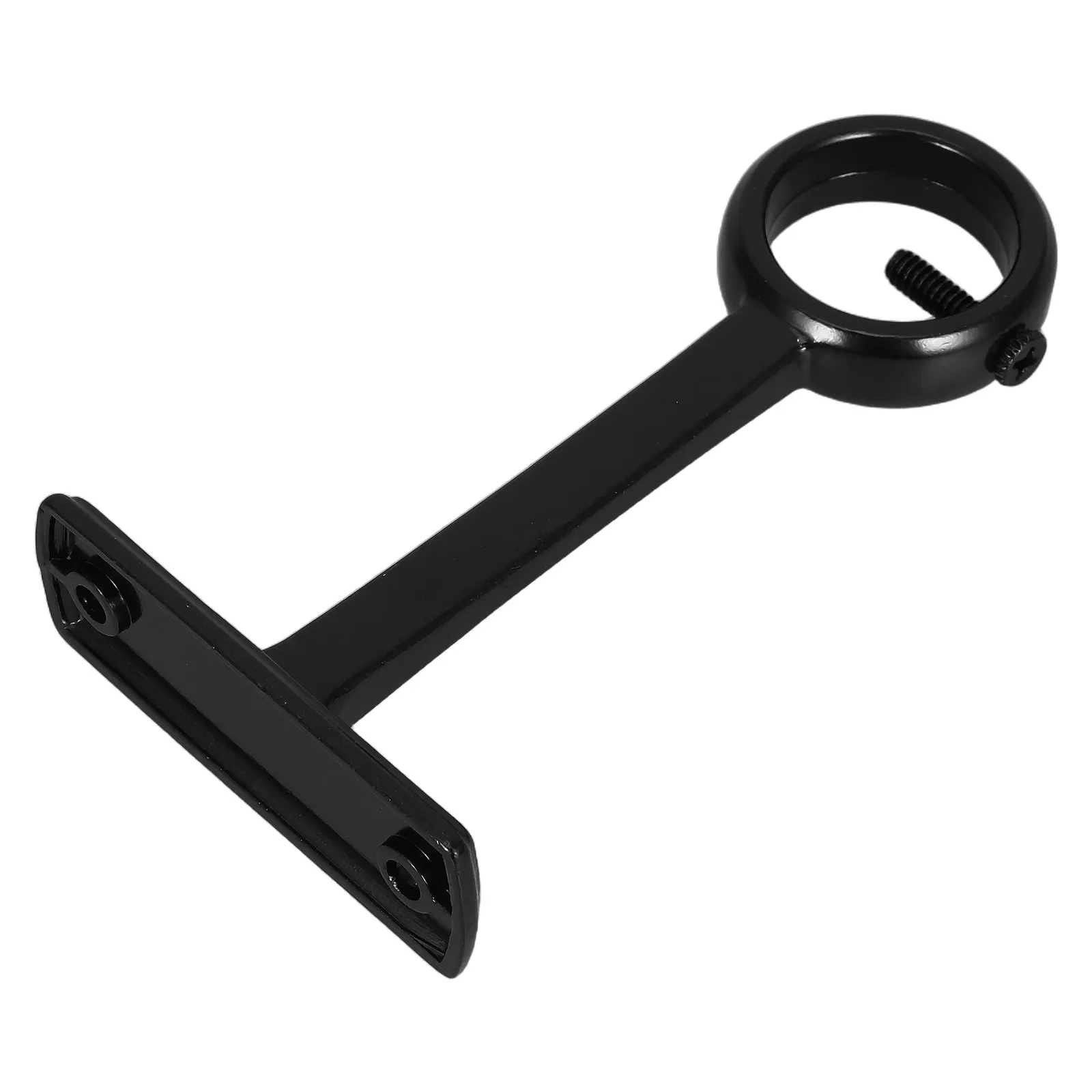 

Ceiling Mounted Curtain Rod Holder Reinforced Support Bracket for 2.54cm Rod Heavy Duty Drapery Pole Hooks for Living Room