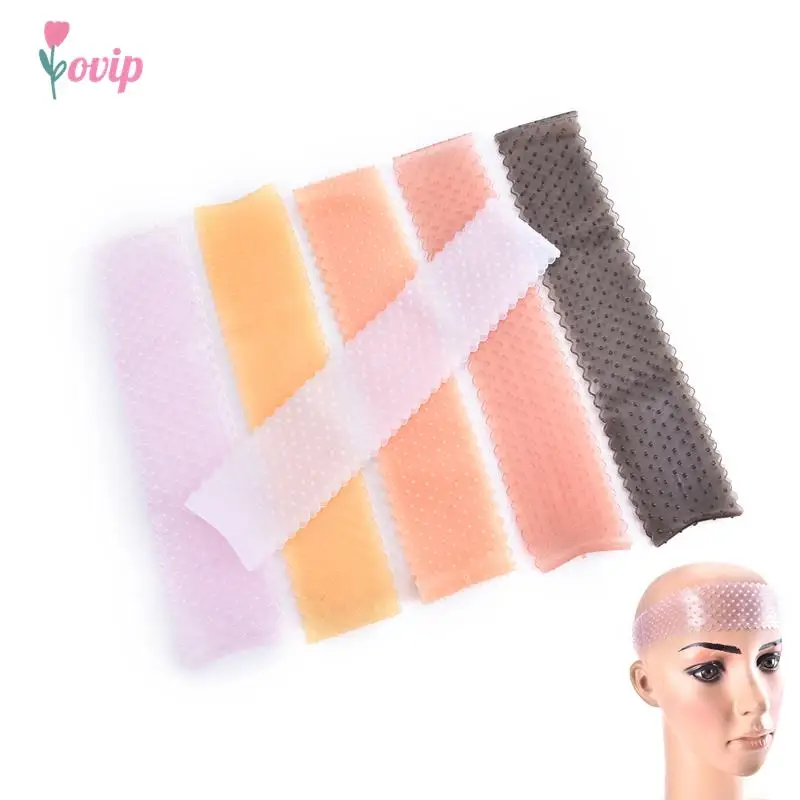 

1PCS Silicone Grip Wig Band Adjustable Elastic Band Wig Headband To Hold Wigs Alileader Wig Wearing Tools